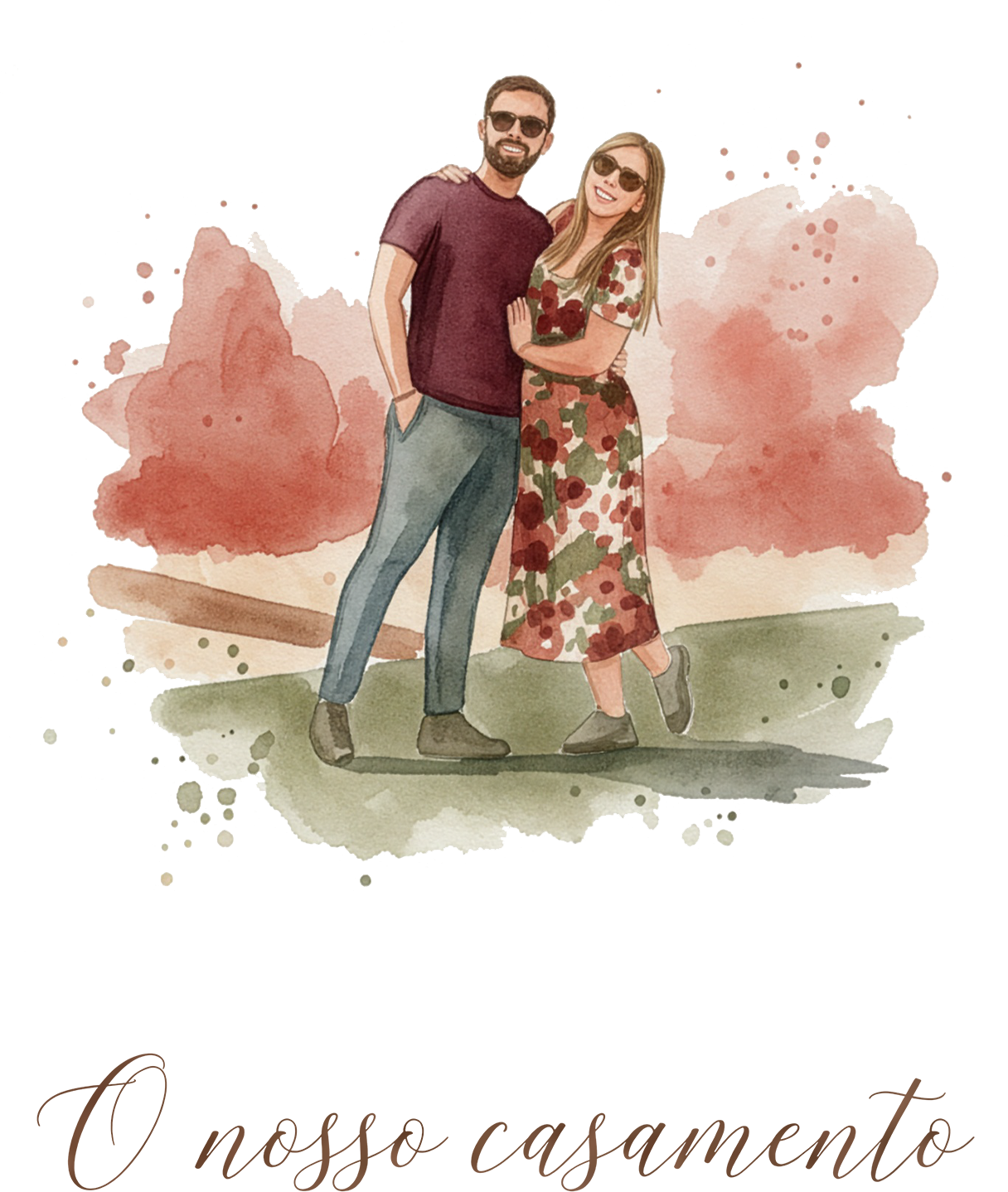 O nosso casamento
